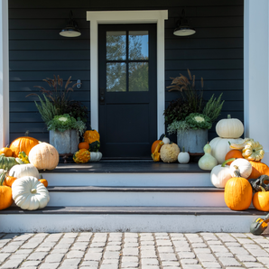 Set up (48 pumpkins)